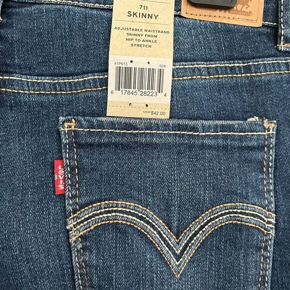 New with tags Levi’s 711 Skinny, size 14 1/2 Plus - Picture 9 of 9